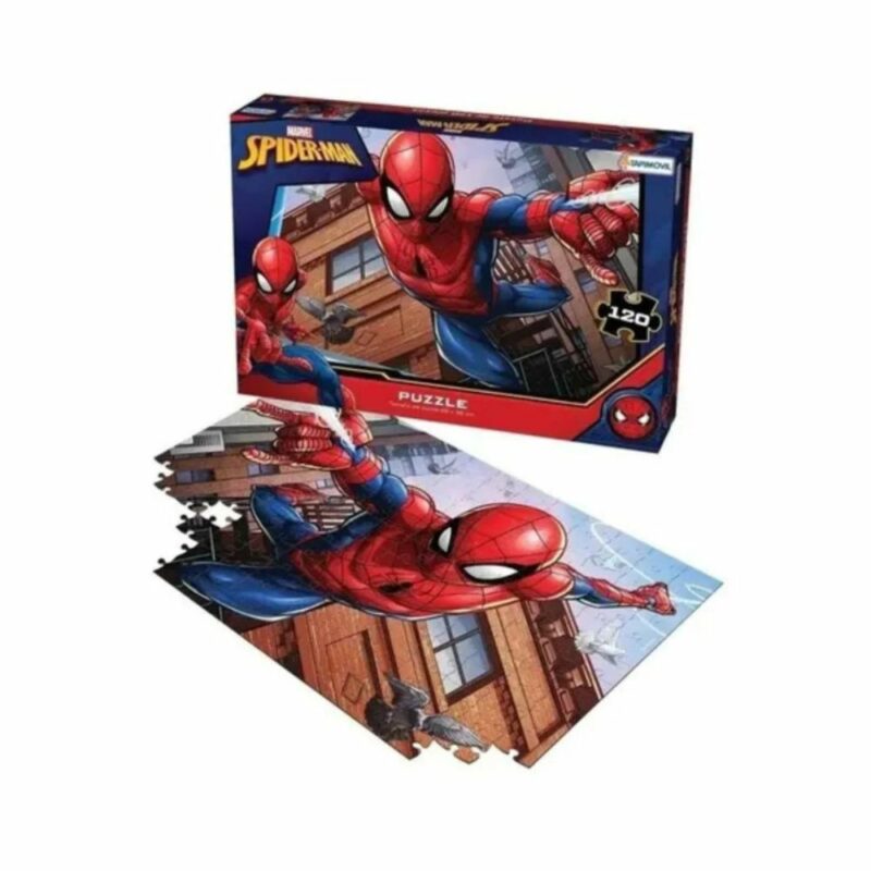 Rompecabezas Spiderman Piezas Marvel Tapimovil Puzzle Jugueterias