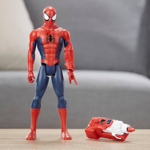 Muñeco Avenger Spiderman Hombre Araña 30cm Luz Y Sonido