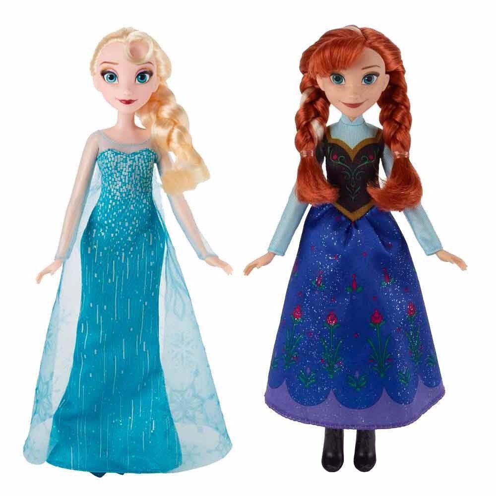 dañar Cumplido Alegre Muñecas Disney Frozen Originales Elsa/anna Hasbro Juguetes - Jugueterias  Carrousel