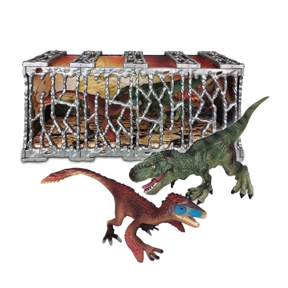 2 Dinosaurios Juguetes Con Detalles Muy Reales - Jugueterias Carrousel