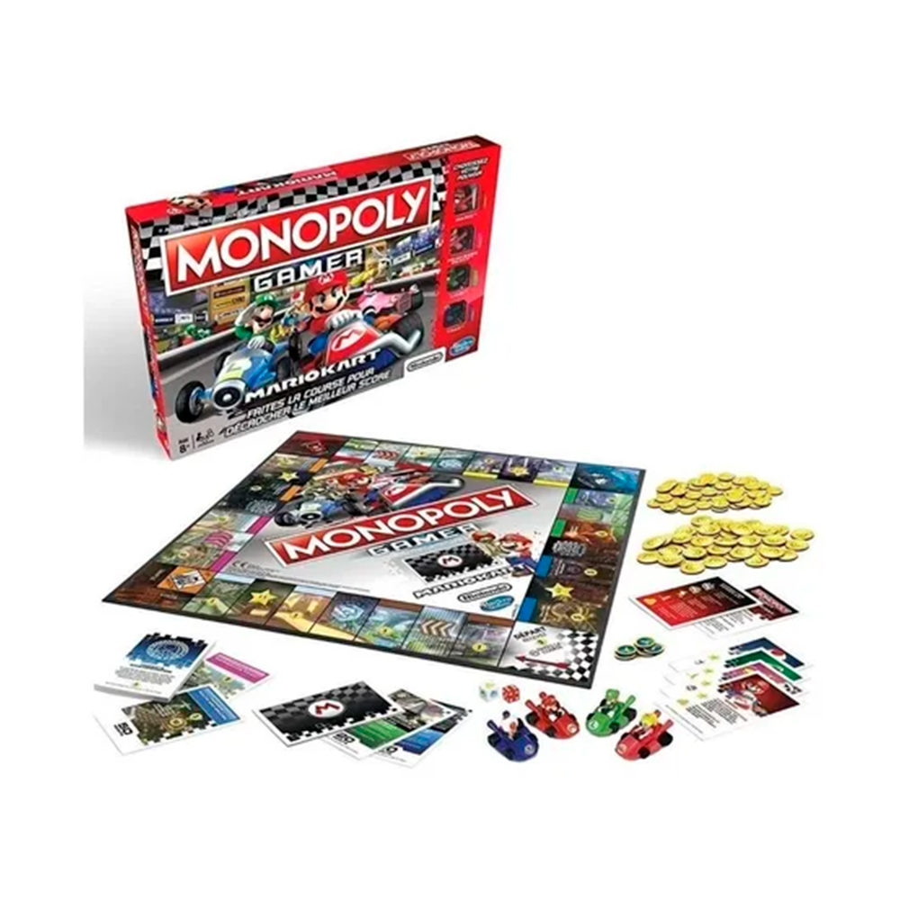 Juego De Mesa Monopoly Mario Kart Original Hasbro Mario Bros 