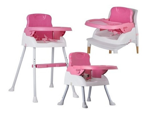 Silla De Comer Bebe Booster 3 En 1 Plegable Ok Baby