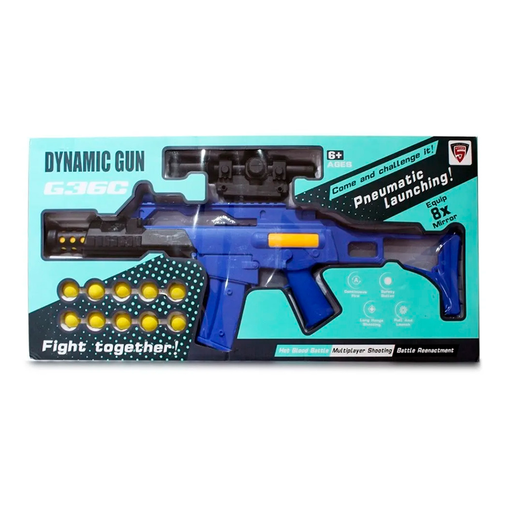 Escopeta de juguete con mira 50 cm – MANCHATOYS