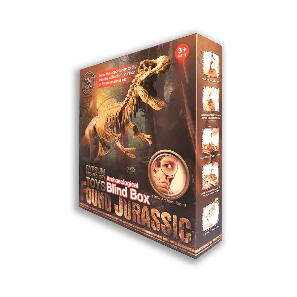 Kit Arqueologia Tiranossauro Rex + Triceratops Clementoni Ciencia & Jogo  67329 - Americana