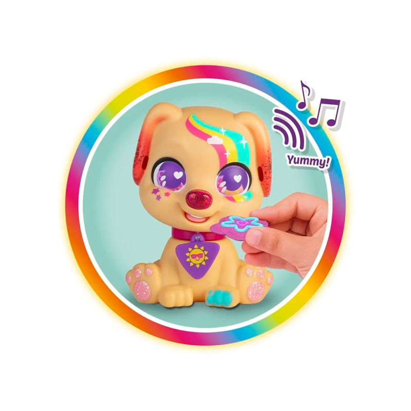 Super Cute Muñeca Glitzi Cool Gabi Rainbow Party Con Mascota ...